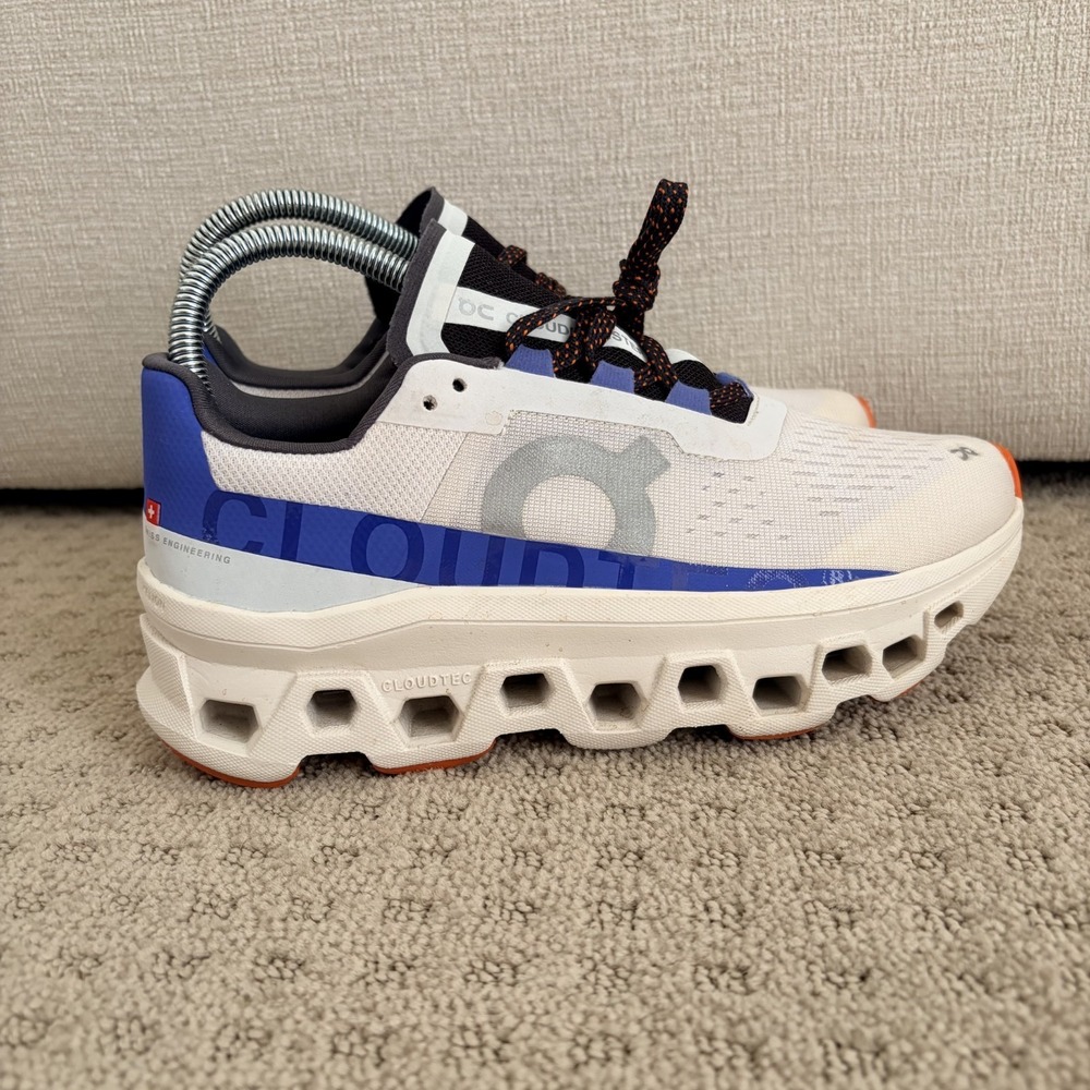 On Running Cloudmonster 61.98648 in Frost Cobalt Women US W6.5 Running $170 - Picture 11 of 16